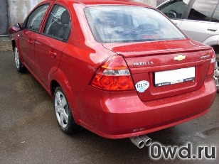 Битый автомобиль Chevrolet Aveo