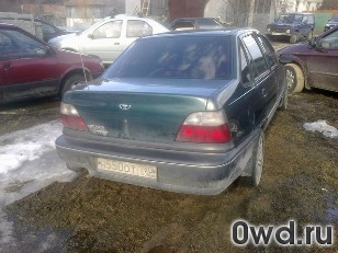 Битый автомобиль Daewoo Nexia